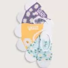 Bedruckte Canoodle-Socken, 3er-Pack