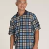 Bellmoor-Poloshirt mit Karomuster