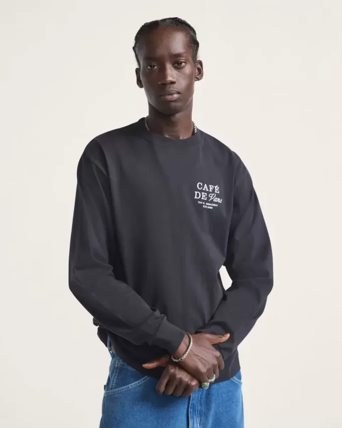 Cafe Vans Langarm-T-Shirt