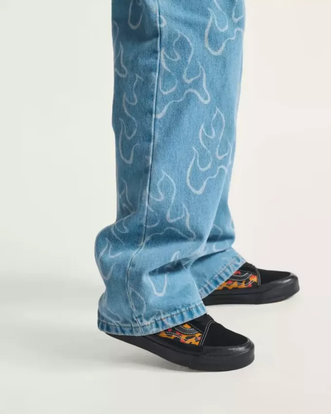 Check-5 Blaze Loose Denim Hose