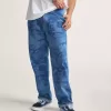 Check-5 Loose Denim-Hose