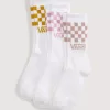 Classic Check Crew Socken, 3er-Pack