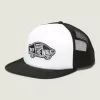 Classic Patch Trucker Cap mit gebogenem Schirm