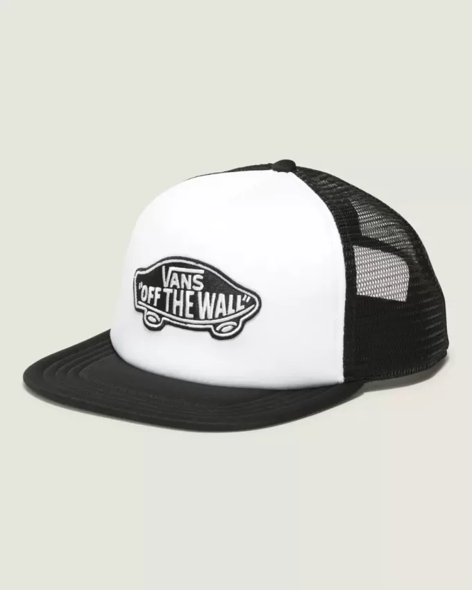 Classic Patch Trucker Cap mit gebogenem Schirm
