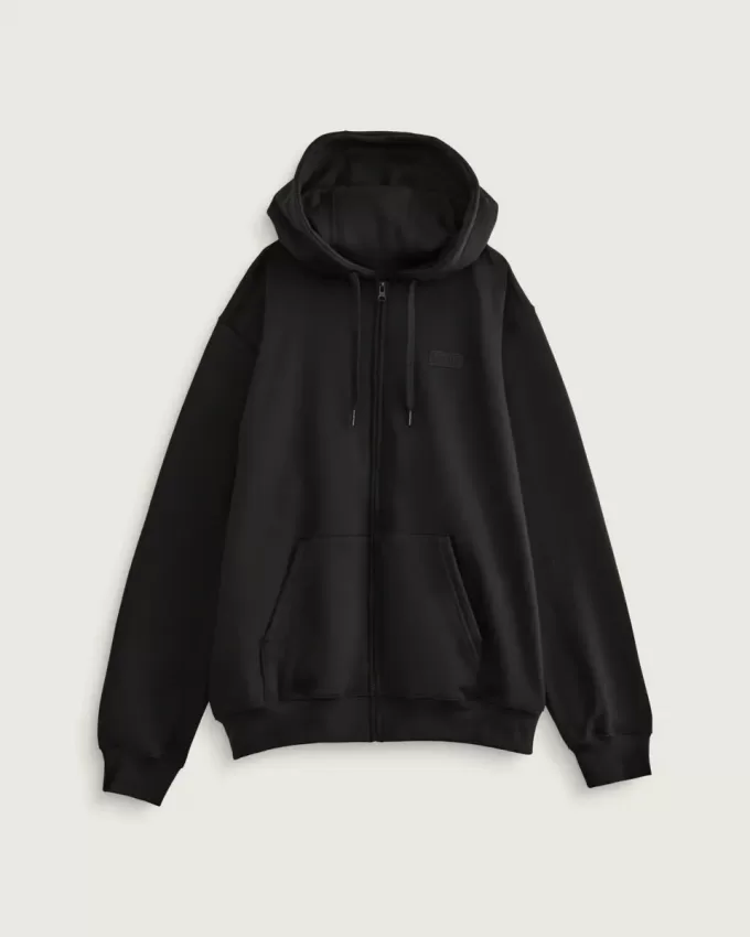Core Basic Hoodie mit durchgehendem Reißverschluss