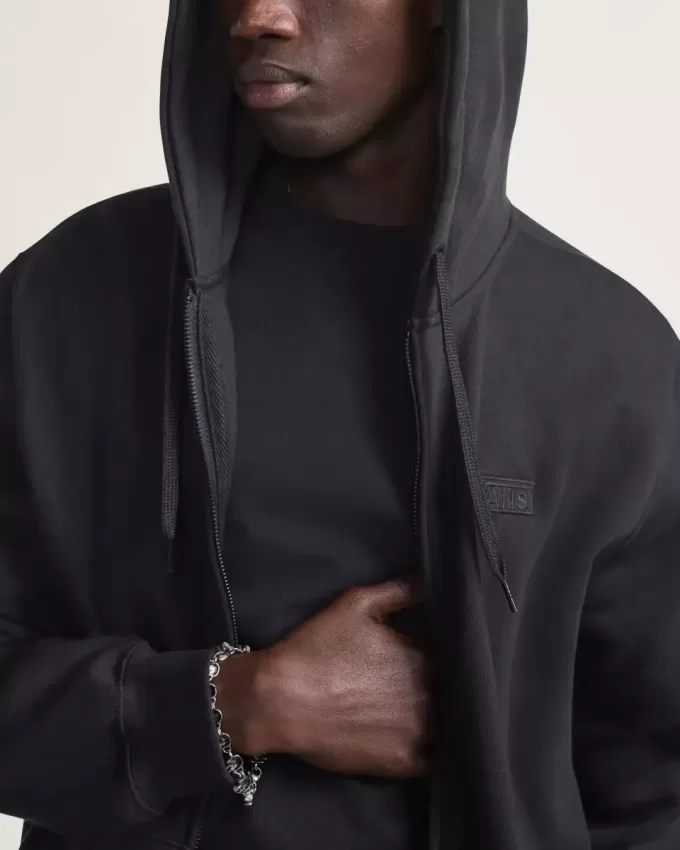 Core Basic Hoodie mit durchgehendem Reißverschluss