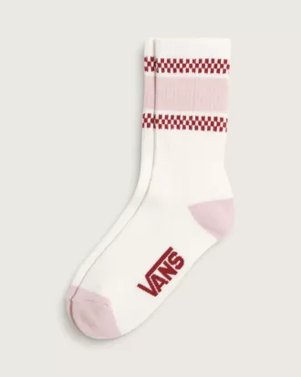 Crew-Socken mit Schachbrett-Flagge