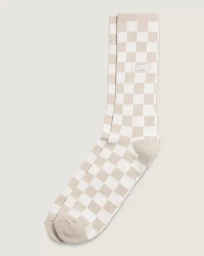 Crew-Socken mit Schachbrettmuster