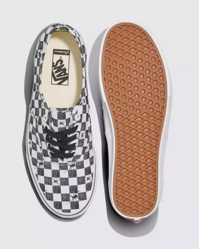 Customs Authentischer Halloween-Schachbrettschuh
