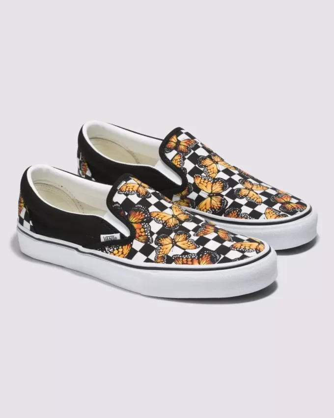 Customs Classic Slip-On-Schuh mit Schachbrettmuster
