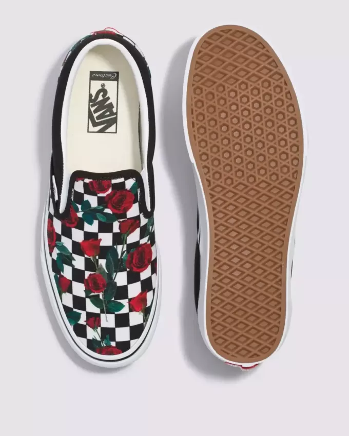 Customs Classic Slip-On-Schuh mit Schachbrettmuster