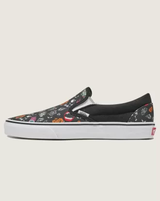 Customs Klassischer Slip-On Halloween-Schuh