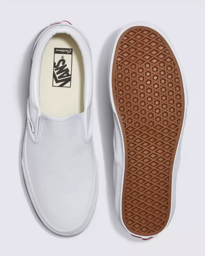 Customs Klassischer Slip-On-Lederschuh