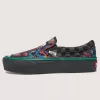 Customs Klassischer Slip-On-Plateau-Halloween-Schuh