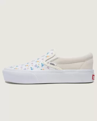 Customs Klassischer Slip-On-Plateauschuh