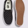 Customs Klassischer Slip-On-Schachbrett-Schuh in weiter Passform