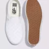 Customs Klassischer Slip-On-Schachbrett-Schuh in weiter Passform
