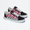 Customs Old Skool Checkerboard Wide Schuh