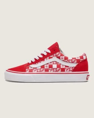 Customs Old Skool Holiday Checkerboard Schuh