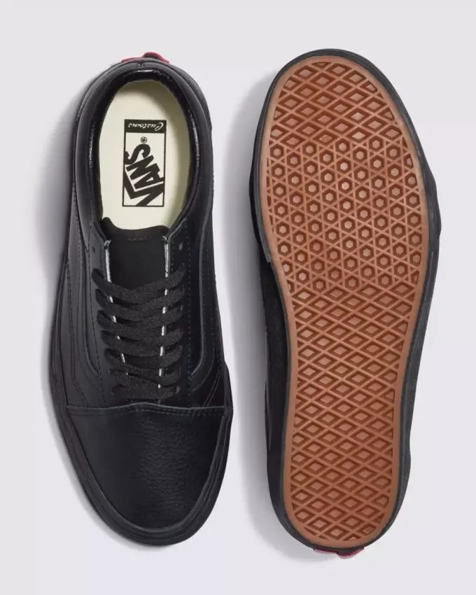 Customs Old Skool Lederschuh