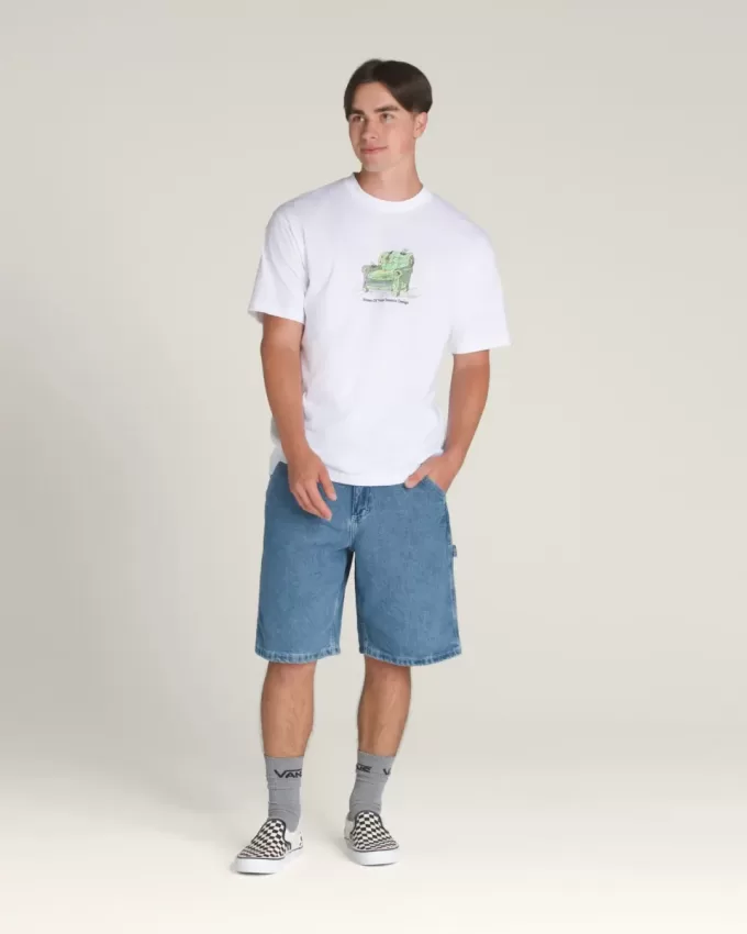 Drill Chore – Lockere 22-Zoll-Jeansshorts