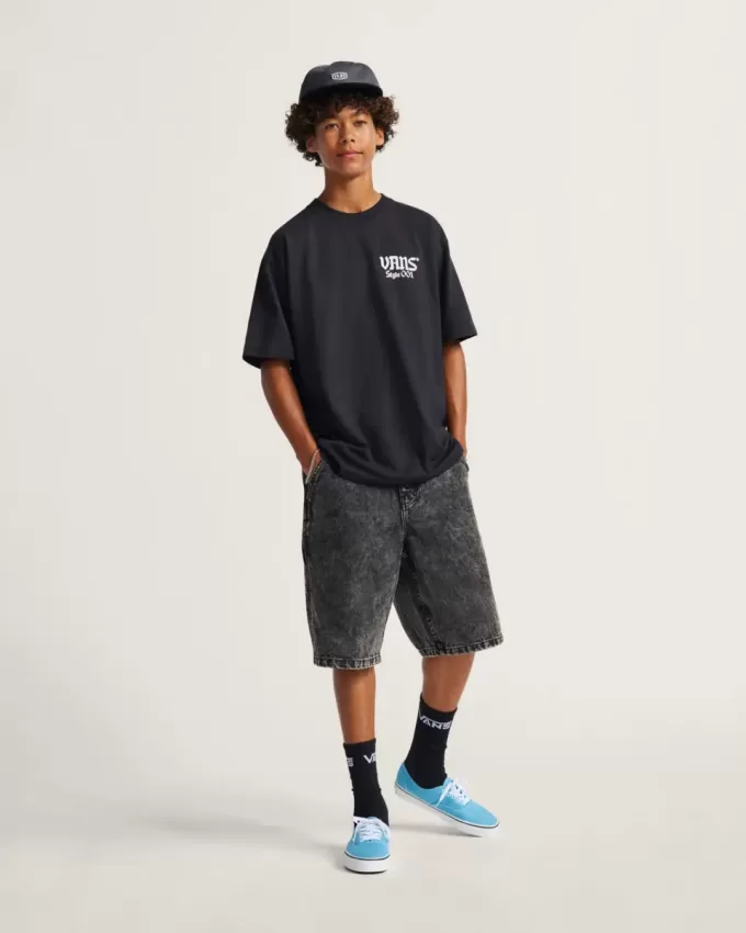 Drill Chore – Lockere 22-Zoll-Jeansshorts