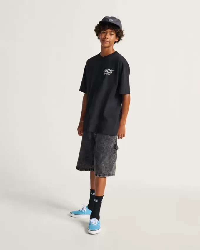 Drill Chore – Lockere 22-Zoll-Jeansshorts