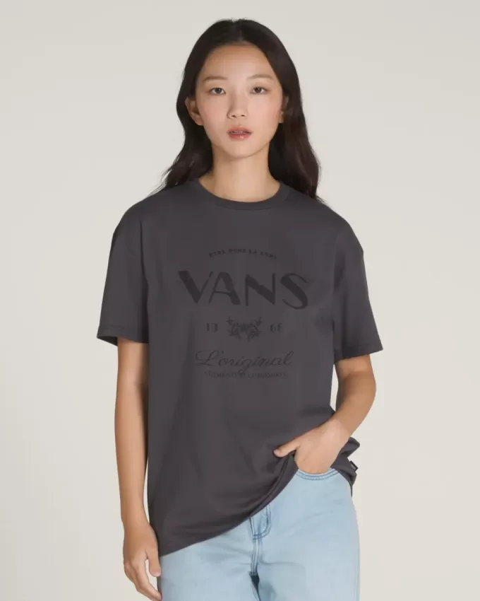 Französisches T-Shirt mit verlorenen Gedanken