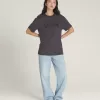 Französisches T-Shirt mit verlorenen Gedanken