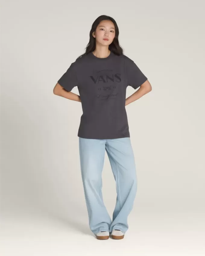 Französisches T-Shirt mit verlorenen Gedanken