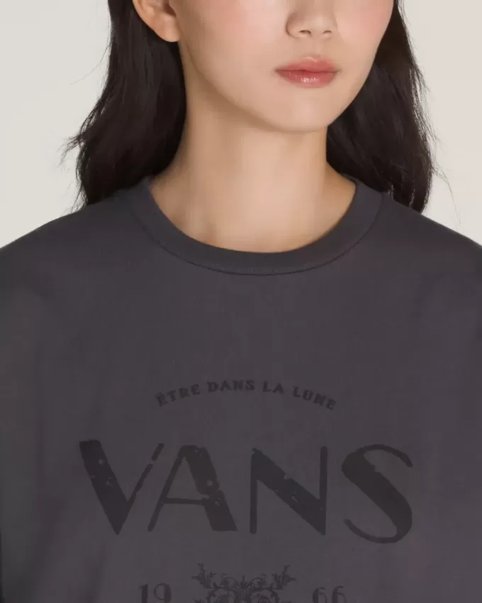 Französisches T-Shirt mit verlorenen Gedanken