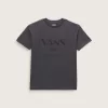 Französisches T-Shirt mit verlorenen Gedanken