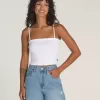 Geripptes Tube-Top „Drew“