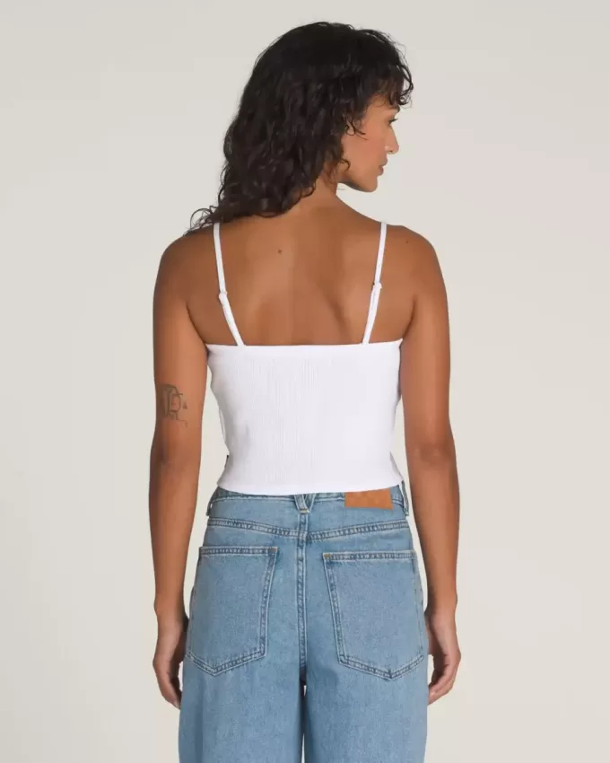 Geripptes Tube-Top „Drew“