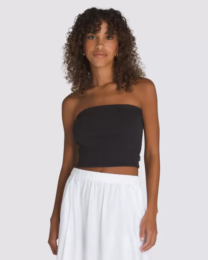 Geripptes Tube-Top „Drew“