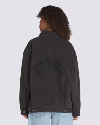 Graffiti Pitstop Jeansjacke