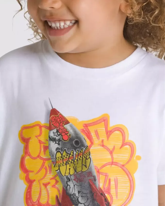 Graffiti Rocket T-Shirt für Kleinkinder