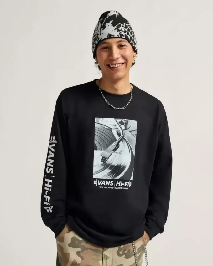 Hi-Fi-RPM Langarm-T-Shirt