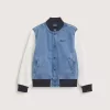 Kinder-Jeans-Baseballjacke