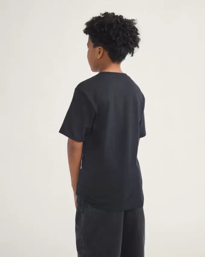 Kinder T-Shirt mit Stern-Karomuster