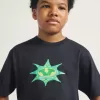 Kinder T-Shirt mit Stern-Karomuster