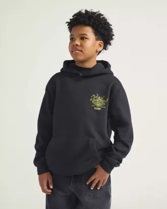 Kinder verkratzte Schallplatten Hoodie