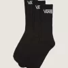 Klassische Crew-Socken, 3er-Pack