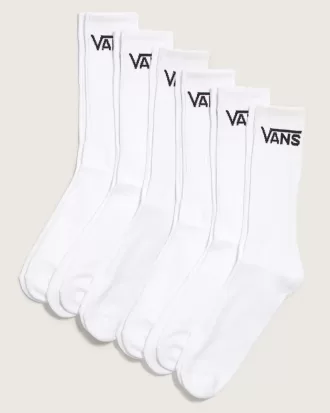 Klassische Crew-Socken, 6er-Pack