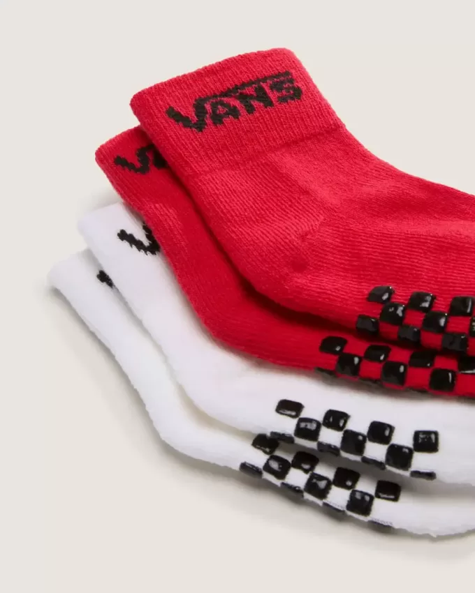 Klassische Crew-Socken für Kinder, 2er-Pack