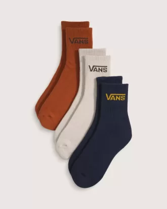 Klassische Half Crew Socken, 3er-Pack