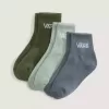 Klassische Half Crew-Socken für Kinder, 3er-Pack