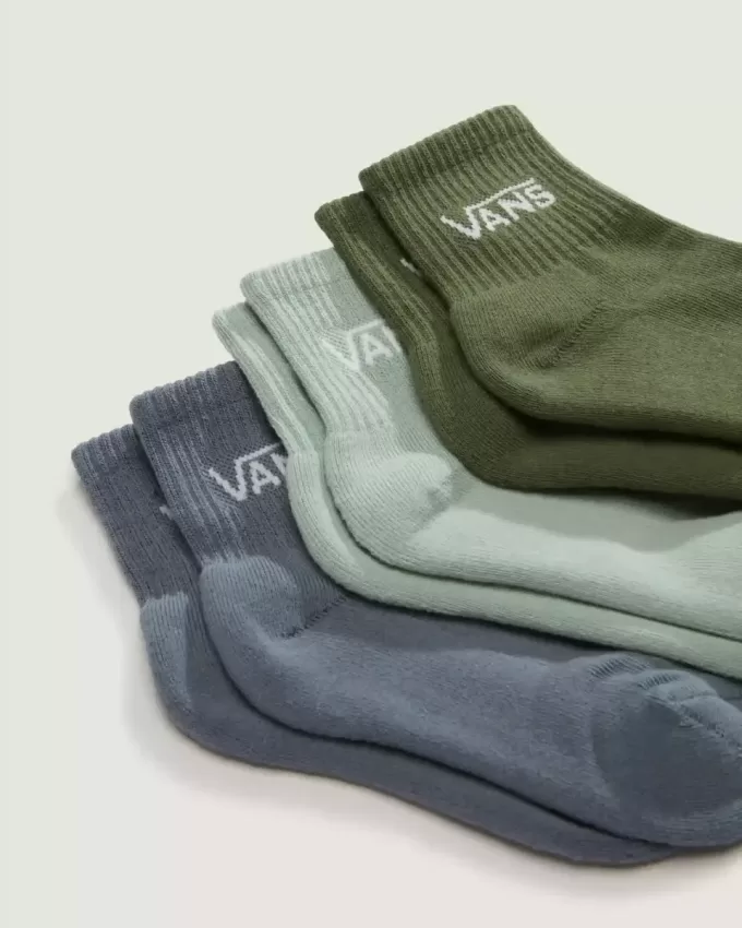 Klassische Half Crew-Socken für Kinder, 3er-Pack