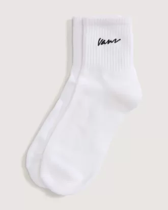 Klassische Half Crew-Socken mit Schriftzug