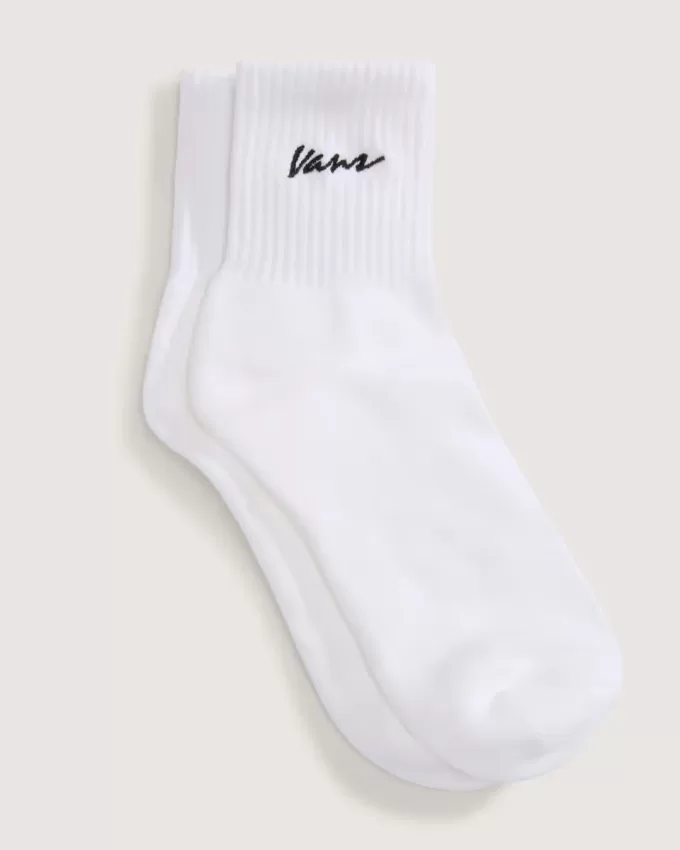 Klassische Half Crew-Socken mit Schriftzug